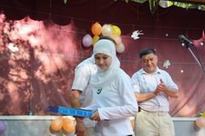 на церемонии закрытия