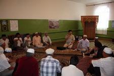 Встреча ал-гайских мусульман с муфтием Саратовской области Мукаддас-хазратом Бибарсовым