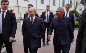 Владимир Путин побывал с визитом в мечети «Кул Шариф»