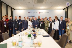 Заместитель главы ДУМП — на форуме ветеранов СВО «Вместе победим»